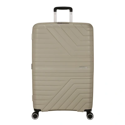 Afbeelding van American Tourister Flytwist Spinner 78/29 TSA Expandable sandstone hardcase koffer