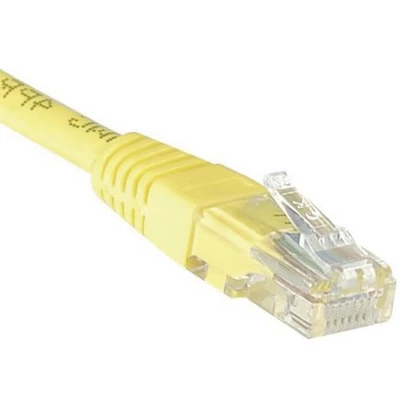 Afbeelding van Netwerkkabel budget RJ45 CAT 6 U/UTP geel 1 m