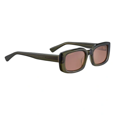 Afbeelding van Serengeti Nicholson SS540002 Shiny Transparent Dark Green Polarized Drivers Gradient