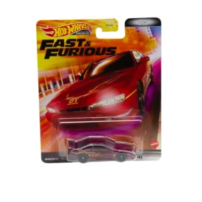 Afbeelding van FAST AND FURIOUS Het Cast Auto Model NISSAN 240SX S14 Schaal 1/64 Lengte 8 cm Hot Wheels HCP27
