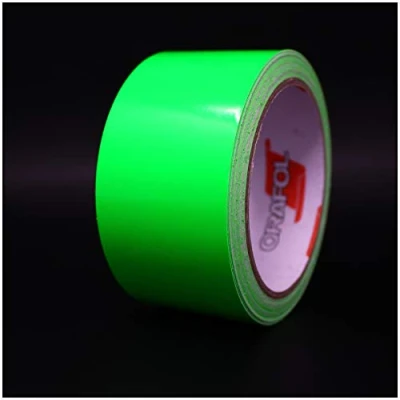 Afbeelding van 10 Meter Neon Decoratieve Strips Auto Motorfiets Boot Modelbouw Finest Folia Side zelfklevende waterdicht (30mm breedte, Groen)