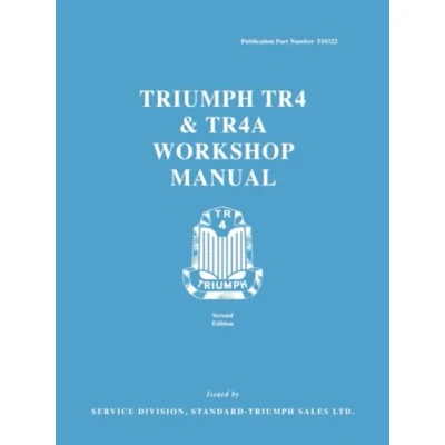 Afbeelding van Triumph TR4 and TR4A Workshop Manual