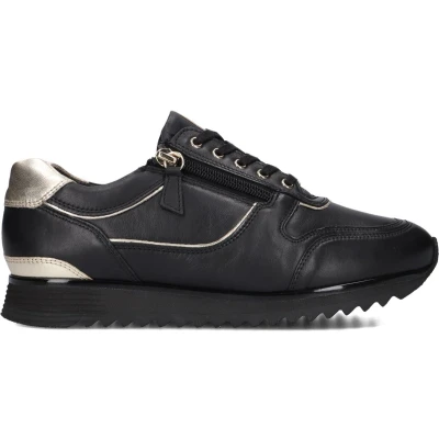 Afbeelding van Hassia Porto Sneakers Leer Dames Zwart Maat 37