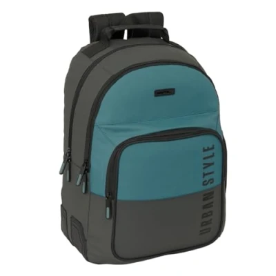 Afbeelding van Schoolrugzak Safta Urban style Blauw Grijs 32 x 42 15 cm