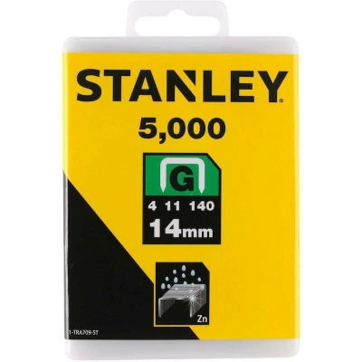 Afbeelding van Stanley nieten 14mm type G 1 TRA709 5T (Per 5000 stuks)