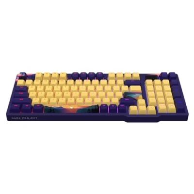 Afbeelding van Dark Project 98 Sunset (ENG) [ANSI] Mechanisch gamingtoetsenbord, G3MS saffierschakelaars, vetstabilisatoren, aanpasbare RGB achtergrondverlichting, USB bedraad