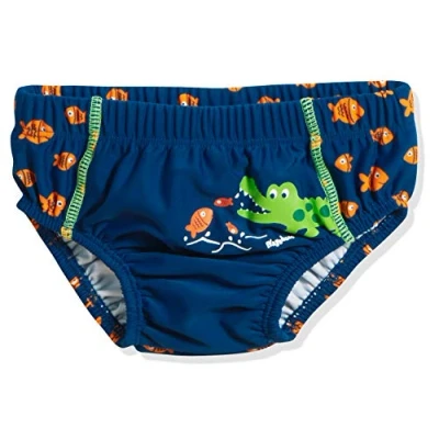 Afbeelding van Playshoes UV wasbare Zwemluier Kinderen Krokodil Blauw Maat 86/92