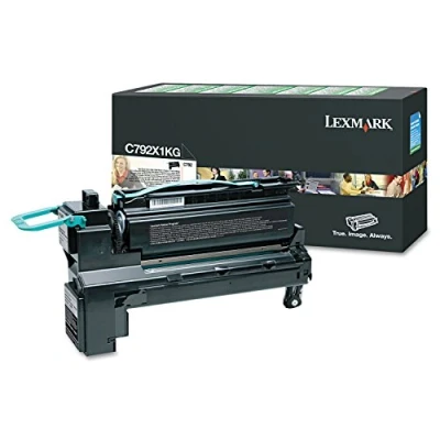 Afbeelding van Lexmark C792X1KG Toner Zwart Extra hoge capaciteit