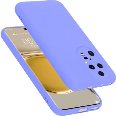 Afbeelding van Cadorabo Hoesje geschikt voor Huawei P50 PRO in LIQUID LICHT PAARS Beschermhoes gemaakt van flexibel TPU silicone Case Cover