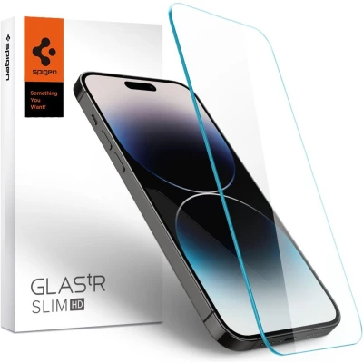 Afbeelding van Spigen Glas tR Slim Apple iPhone 14 Pro Tempered Glass AGL05222