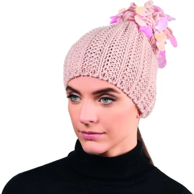 Afbeelding van Sorbetto Muts Madison Dames Acryl Roze One size
