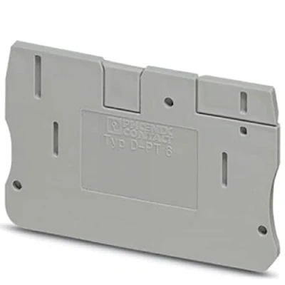 Afbeelding van Phoenix D PT 6 Terminal block cover 1 pc(s) Grey 2.2 mm 57.7 42