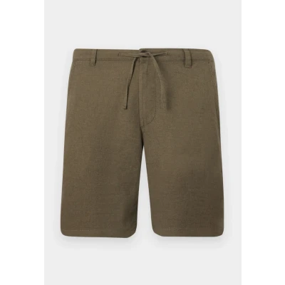 Afbeelding van Selected Homme Heren Short SLHREGULAR BRODY LINEN regular/straight Bruin L Volwassenen