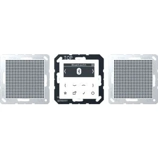 Afbeelding van Jung Smart Radio DAB+ Bluetooth set stereo DABA2BTWW