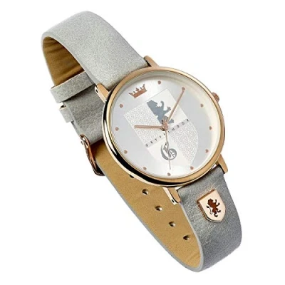Afbeelding van The Carat Shop Harry Potter Gryffindor Schild Uurwerk Grijs