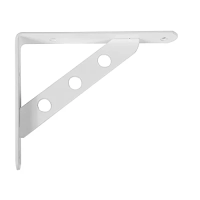 Afbeelding van AMIG Plankdrager/steun Heavy Support metaal wit H250 x B195 mm Tot 330 kg Plankdragers