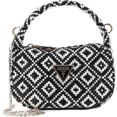Afbeelding van Guess Rianee Handtas, Dames, Maat: One Size, Black