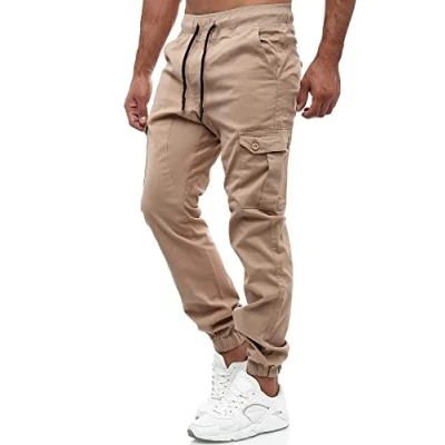 Afbeelding van Tazzio Cargobroek, Heren, Maat: Small, Beige