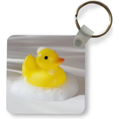 Afbeelding van Sleutelhanger Uitdeelcadeautjes Bad eend met schuim Plastic