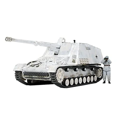 Afbeelding van TAMIYA 32600 1:48 Dt. Nashorn jachttank (1) getrouwe replica, plastic bouwpakket, knutselen, modelbouwset, monteren, ongelakt, meerkleurig