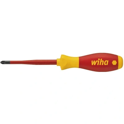 Afbeelding van Wiha SB3241108001 Schroevendraaier SoftFinish electric slimFix Pozidriv PZ1 x 80 mm 39566