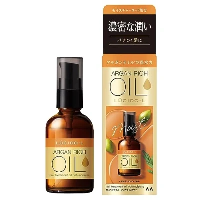Afbeelding van LUCIDO L Oil Treatment #EX Hair Rich Moisture Argan Non rinse 60ml