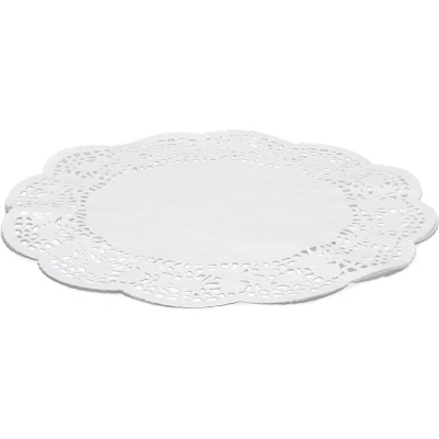 Afbeelding van Patisse Papieren Taartranden 36 Cm 6 Stuks Wit