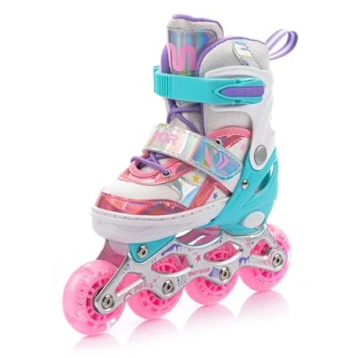 Afbeelding van meteor® Inline Skates voor Kinderen Jeugd Volwassen Ideaal Jongens en Meisjes Instelbare Maat
