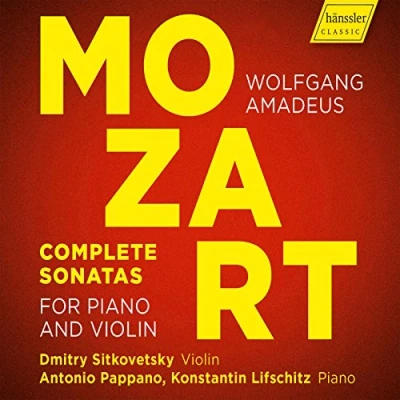 Afbeelding van Antonio Pappano &amp; Konstantin Lifschitz Mozart: Complete Sonatas For Violin And Piano (4 CD)