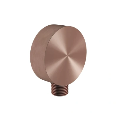 Afbeelding van HotBath Archie Wanduitlaat Geborsteld Koper PVD AR500BCP