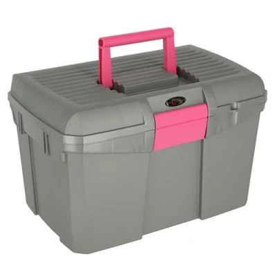 Afbeelding van Kerbl Grooming Box Siena Verwijderbaar Inzetstuk Grijs/Roze
