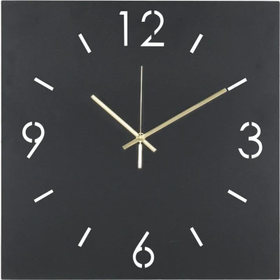 Afbeelding van TIME 40 x Klok Zwart