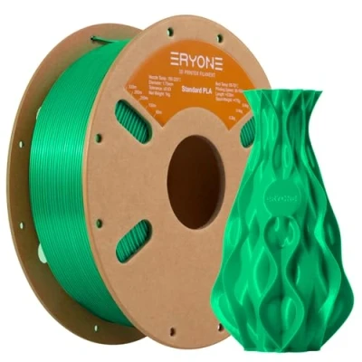 Afbeelding van Eryone PLA filament, 1,75 mm, voor 3D printer, 0,03 1 kg per spoel, groen