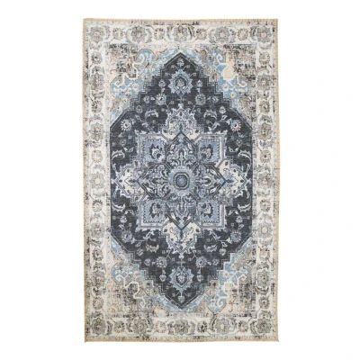 Afbeelding van Giga Meubel House Nordic Vloerkleed Havana Blauw200x300cm
