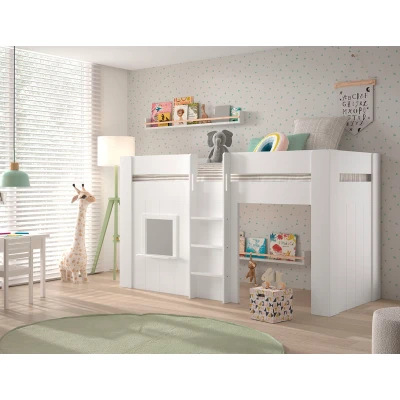 Afbeelding van LUCEVI Reno Halfhoogslaper 90x200cm Wit