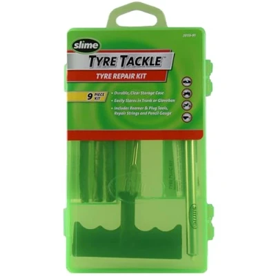 Afbeelding van Slime 20133 95 Bandenreparatieset, voor Alle Banden, Snelle en Gemakkelijke Reparatie, 9 Delige Set