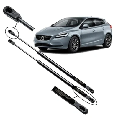 Afbeelding van Ramor Strutz. Twee Gasveer Demper Achterklep Compatibel met Volvo V40 2012 2019. Gasdrukveer Achterklep, Gasveren Achterklepdemper voor Kofferbak. Linker en Rechterkant.