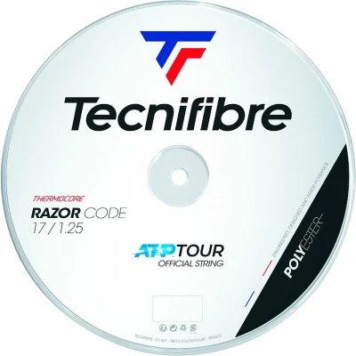 Afbeelding van Tennissnaar Tecnifibre Bob 200M Razor Code 1.25 White