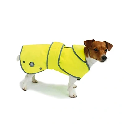 Afbeelding van Ancol Muddy Paws Stormguard Hondenjas Hi Vis Small (30cm lengte of 46 56cm omtrek)