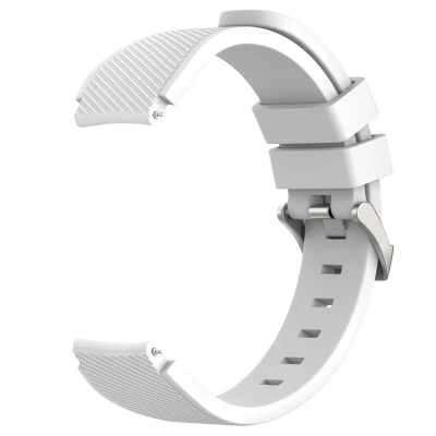 Afbeelding van Flexibel Siliconen bandje Universeel 22 mm aansluiting Wit imoshion En TPU (zacht)
