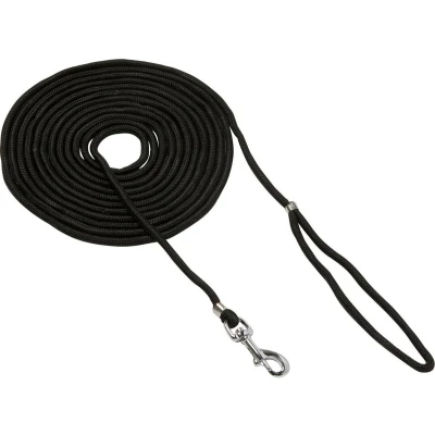 Afbeelding van Adori Veldlijn Nylon Hondenriem 5 m Zwart