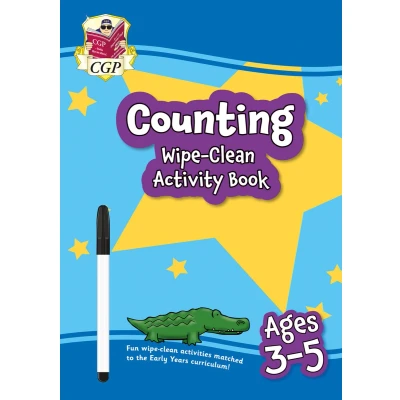 Afbeelding van New Counting Wipe Clean Activity Book for Ages 3 5 (with pen)