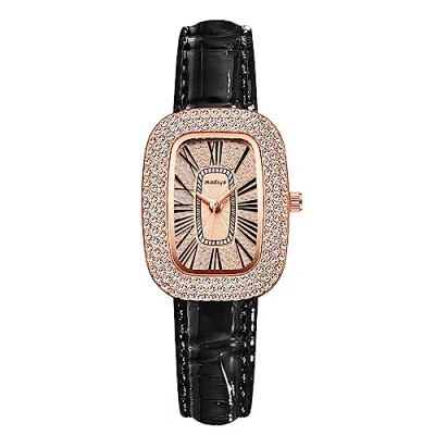 Afbeelding van Basfur Dress Watch Fe Montre 080 03, Zwart, modern