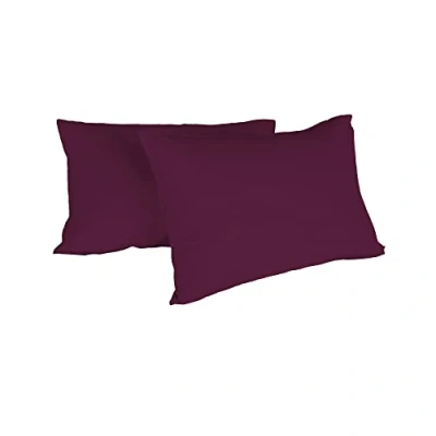 Afbeelding van Max color Kussensloop, 100% katoen, pruim