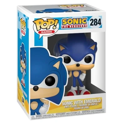 Afbeelding van Sonic the Hedgehog Funko Pop Vinyl: with Emerald