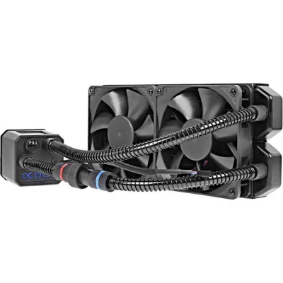Afbeelding van Alphacool IJsbeer 240, CPU waterkoelers, Zwart