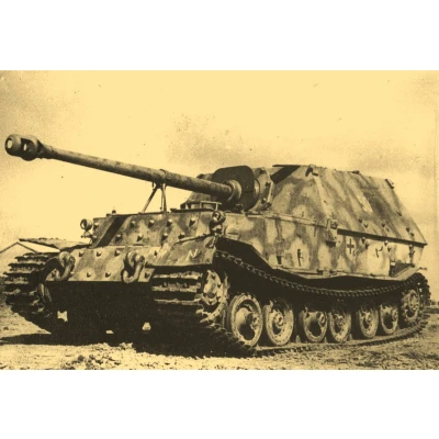 Afbeelding van 1:35 Zvezda 3653 German Tank Destroyer Ferdinand SD.Kfz. 184 Plastic Modelbouwpakket