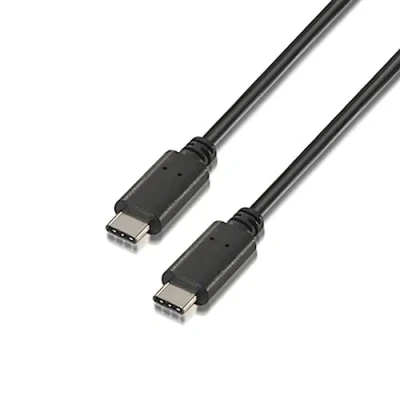 Afbeelding van Gegevens /Oplaadkabel met USB Aisens A107 0058 3 m Zwart