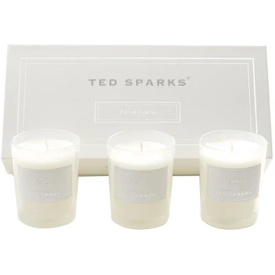 Afbeelding van Geurkaars Ted Sparks Giftset Fresh Linen