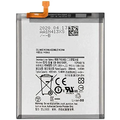 Afbeelding van EB BA515ABY Batterij vervangen voor Samsung Galaxy A51 SM A515(3.85V 3890mAh 14.98Wh)